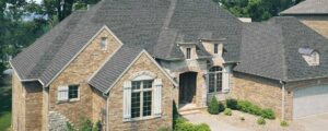 Roof replacement after image on a Wisconsin home
