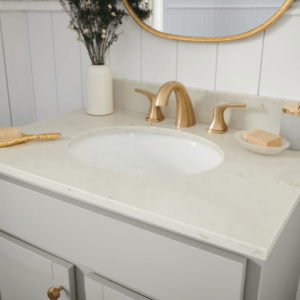 wolf vanity product example white marble top