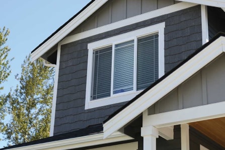 Night Shadow Cedar shake example on Wisconsin home
