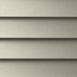 ClimaForce vinyl siding example color silver mist