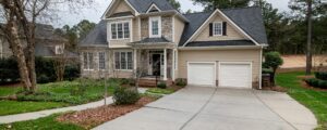 beige siding installation example