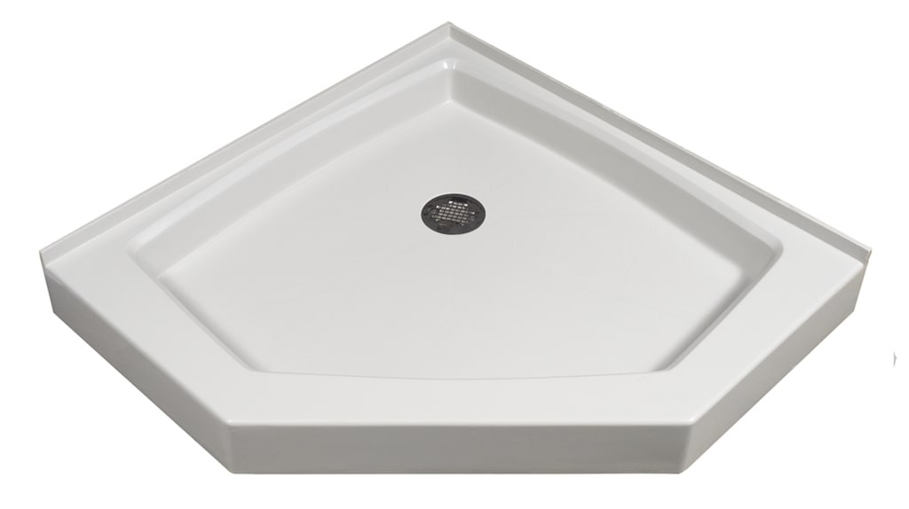 Standard corner shower base wisconsin shower installer