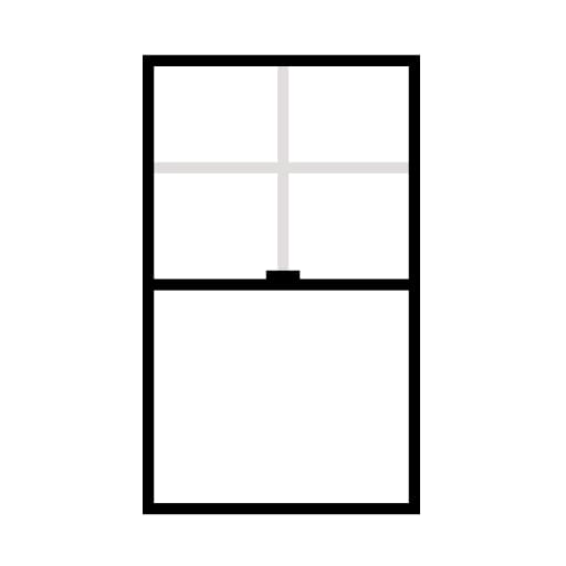 standard half grid vangaurd window example